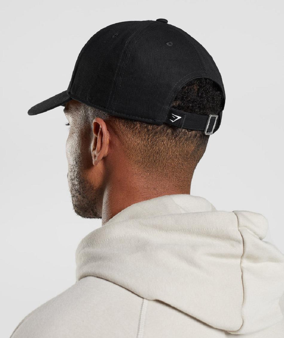 Gymshark Legacy Cap Accessories Šeširi Crne | HR 2080BEX